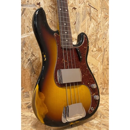 Fender Custom Shop 1961 Precision Bass Relic - 3 Color Sunburst, Rosewood (331319)