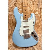 Pre Owned Fender 2018 Alternative Reality Sixty-Six HSS - Daphne Blue,  Maple Inc. Bag